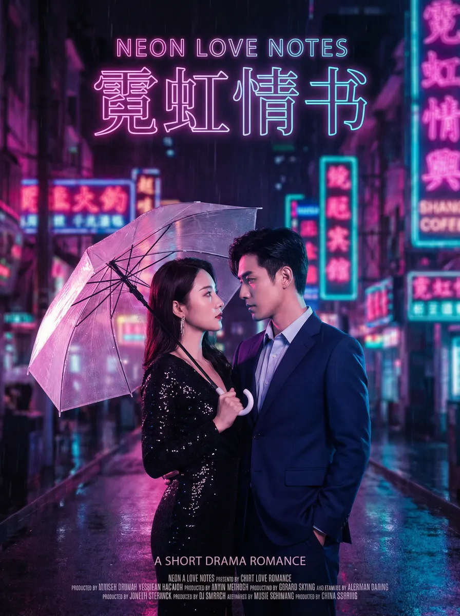 啄木鸟系列电影 热播都市爱情短剧 - 霓虹情书海报